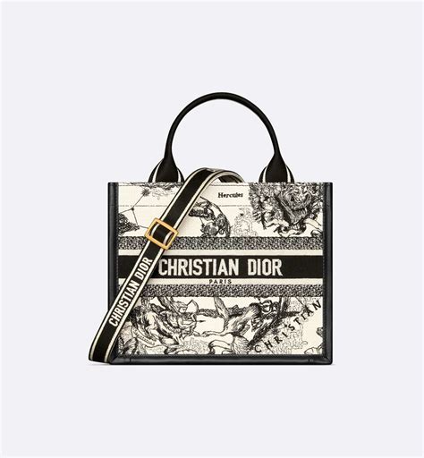 dior book tote zodiac small|Small Dior Book Tote Latte Multicolor Dior Zodiac Embroidery .